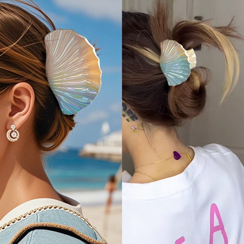Gradient Shell Coiffure Clip Vacation Style Large