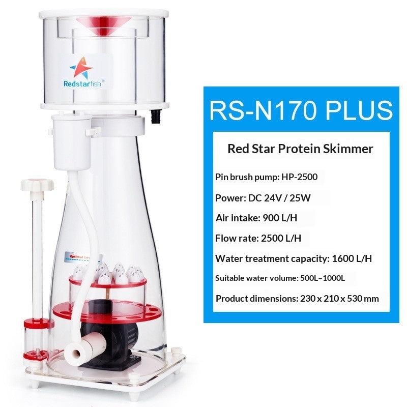 Scimmer protéinique intégré pour filtration d'aquarium marin