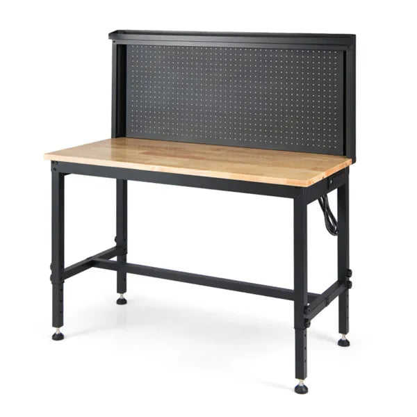 Workbench lourd de 48" 2000LBS Capacité 7-Niveau Hauteur réglable avec puissance intégrée St