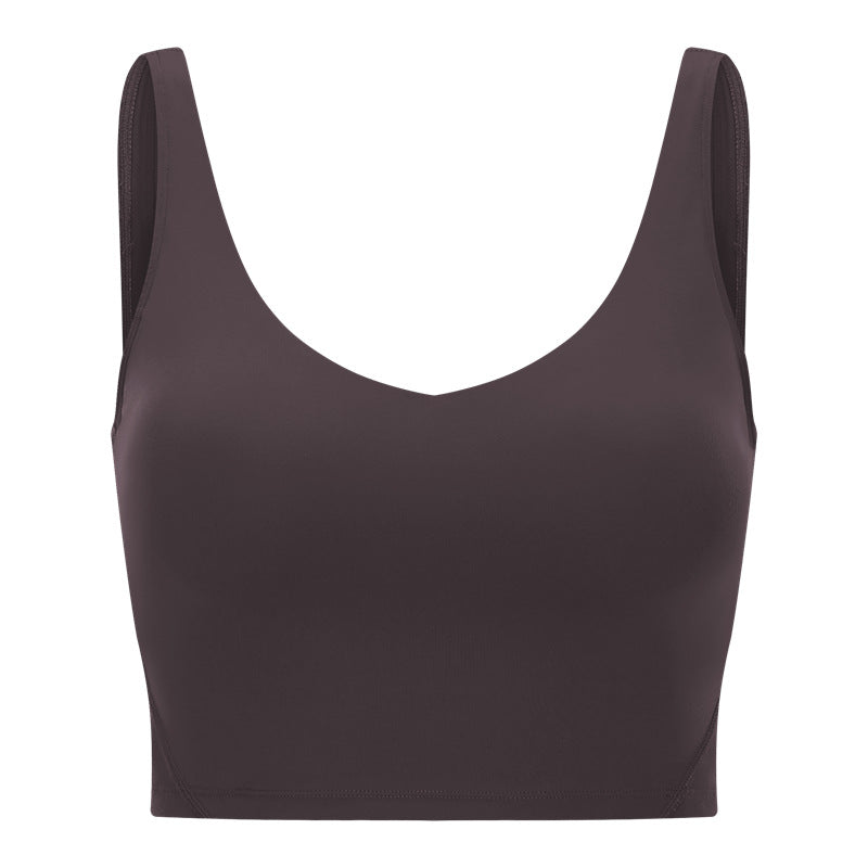 Soutien-gorge de sport de style Vest pour femmes