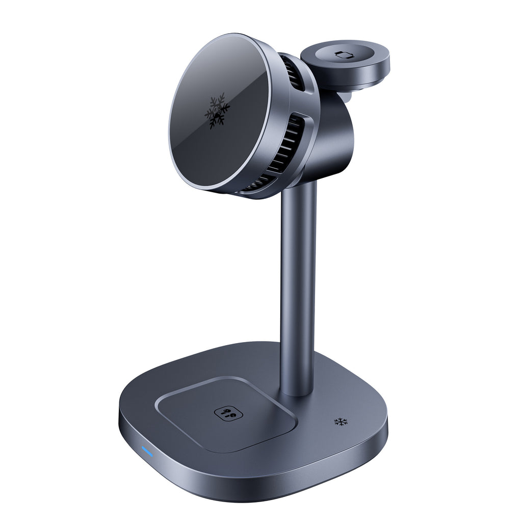 3-in-1 Semiconductor Magnetic Desktop Charging Stand
