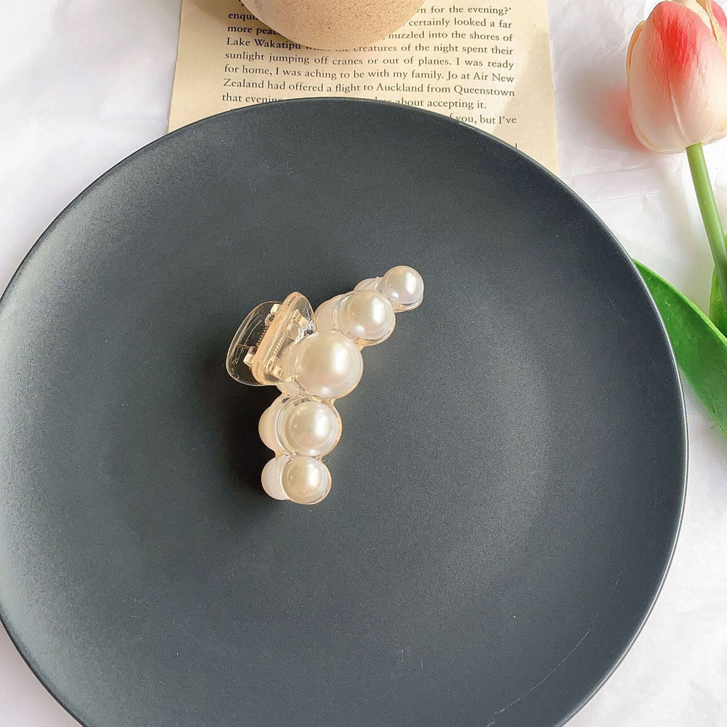 Perle Hairpin Side Clip Taille de cheveux Clip cheveux Clip Hairpin Headwear