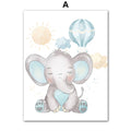 Affiche murale nordique Décoration de chambre pour bébé
