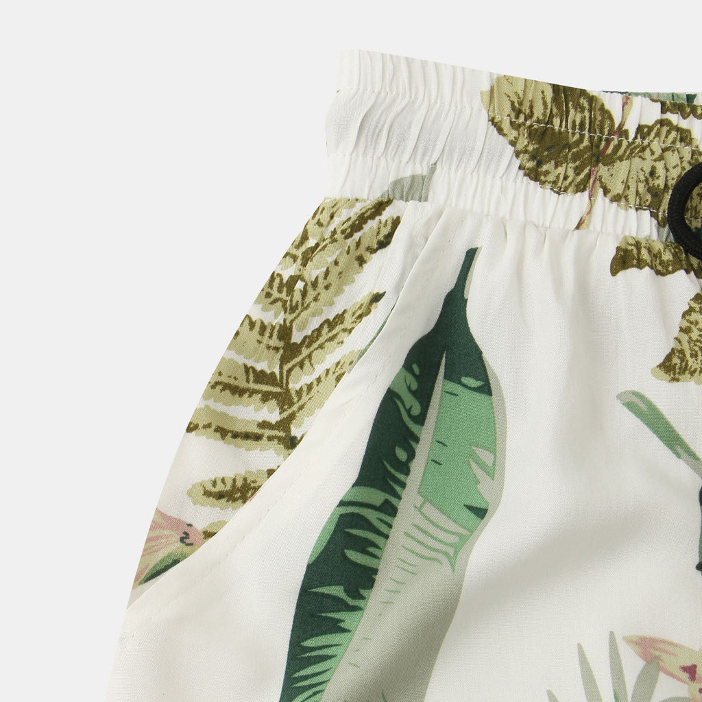 Shorts jeunes hommes Imprimé occasionnel costume deux pièces