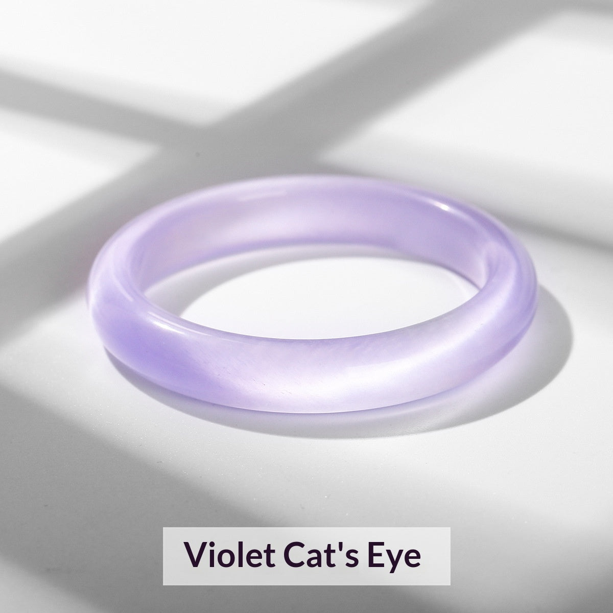 Bracelet pour les yeux de chat de type glace pour les femmes de haute qualité comme la lumière de lune blanche