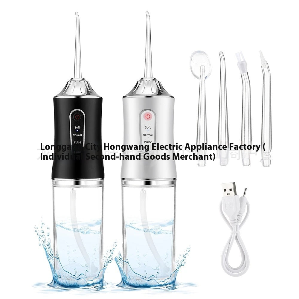 Broyeur d'eau électrique Broyeur d'eau domestique portable Broyeur de dents Nettoyant Irrigateur oral Denta