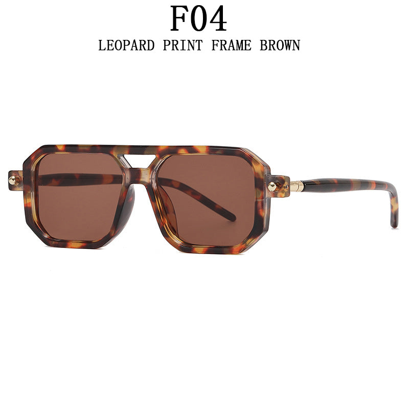 Style Mode Lunettes de soleil carrées épaisses pour hommes