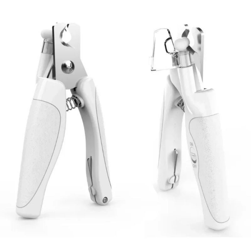Clippers d'ongle de chien avec lumière pour chiens et chats - rechargeable