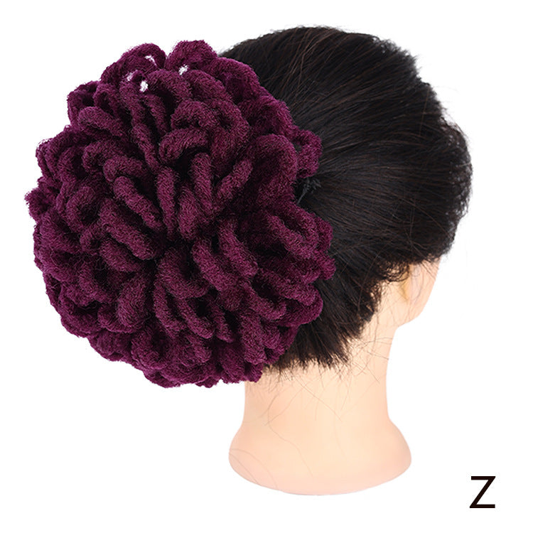 Sac à Cheveux Africain Bun Drawstring Dreadlocks Sac à Cheveux afro