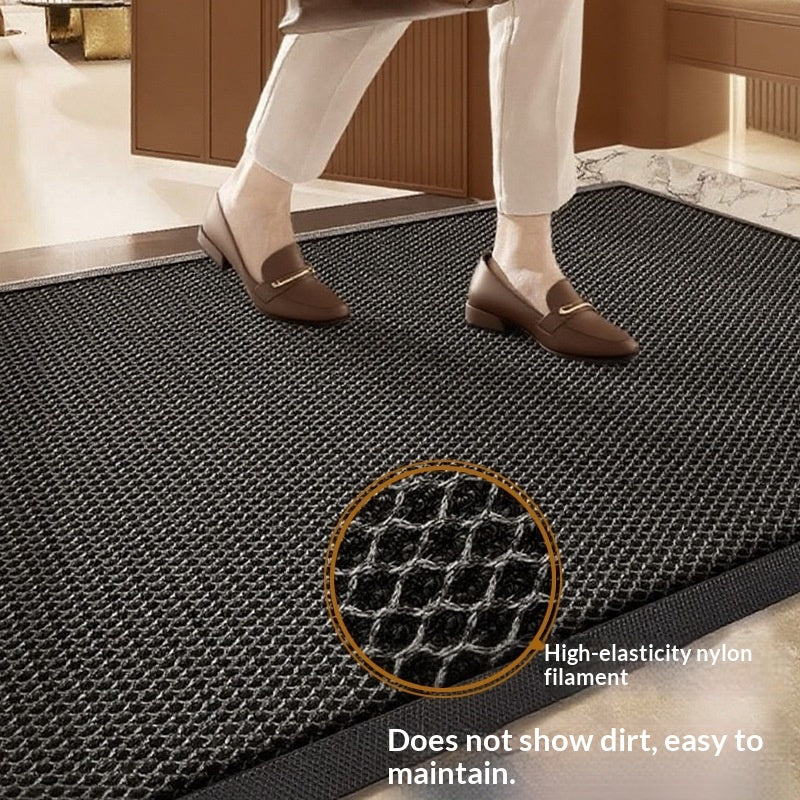 Tapis de porte extérieur antidérapant élastique pour les entrées de Villa