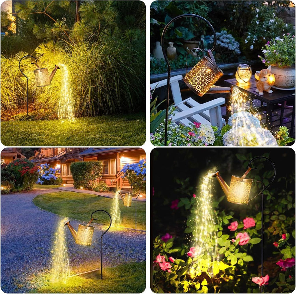 L'arrosage solaire extérieur peut avec lumières Jardin Décor Grandes lanternes solaires suspendu W