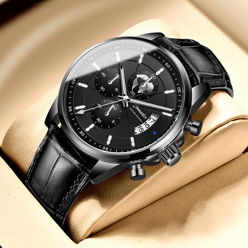 Montres Homme calendrier lumineux entièrement automatique étanche