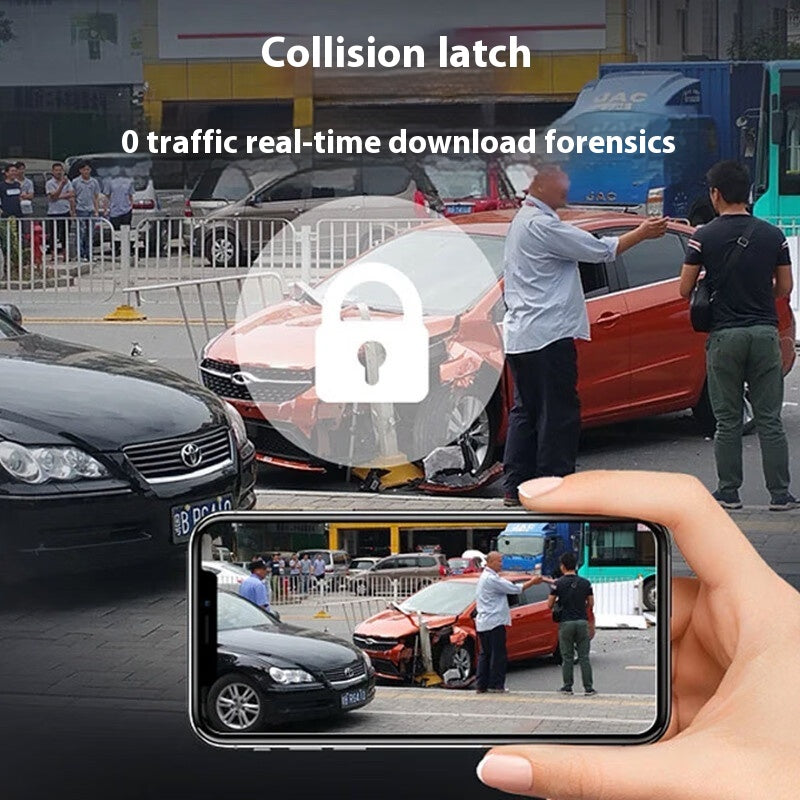 Car auto enregistreur de conduite double enregistrement APP distance GPS positionnement