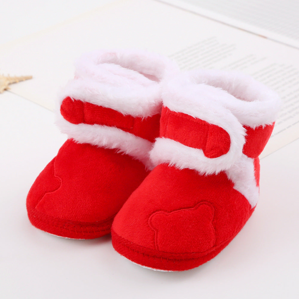 Soft-soled first walking shoes for children