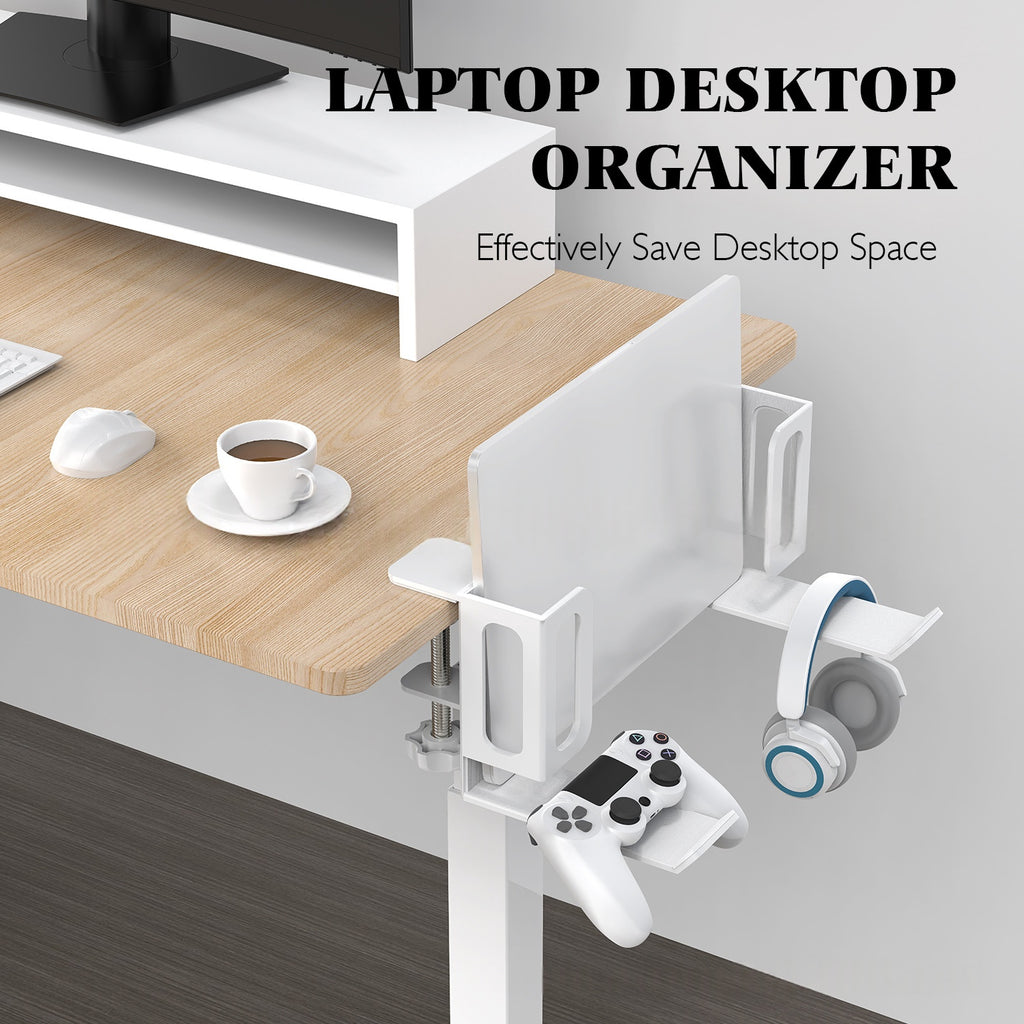 Support de refroidissement d'ordinateur portable latéral multifonctionnel non perçant