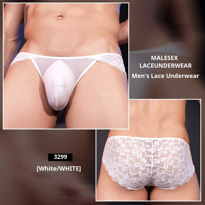 La dentelle européenne et américaine masculine design mince et sexy