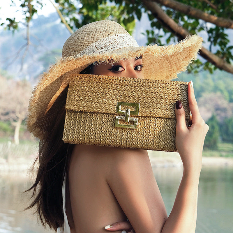 Clutch Casual Tissage de style européen et américain