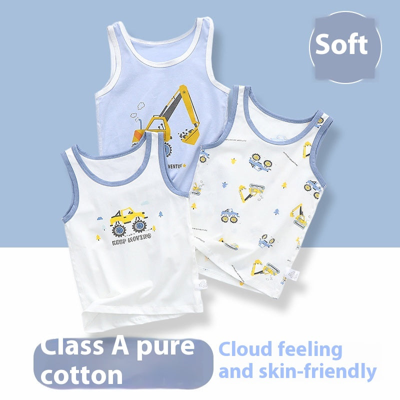 Veste respirante en coton de fond pour garçons