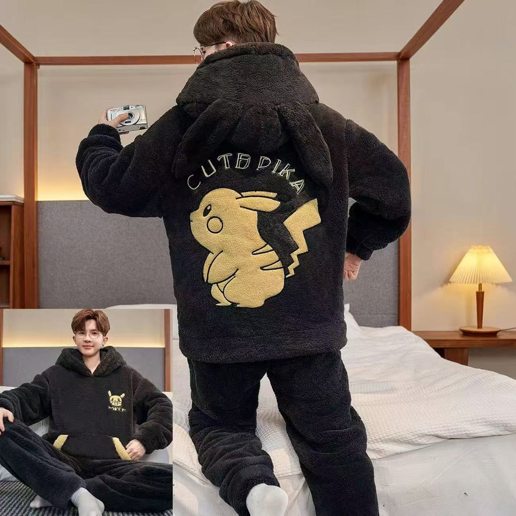 Ensemble de pyjama de dessin animé plus taille homme