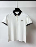 Lapel T-shirt manches courtes Polo polyvalent Hommes