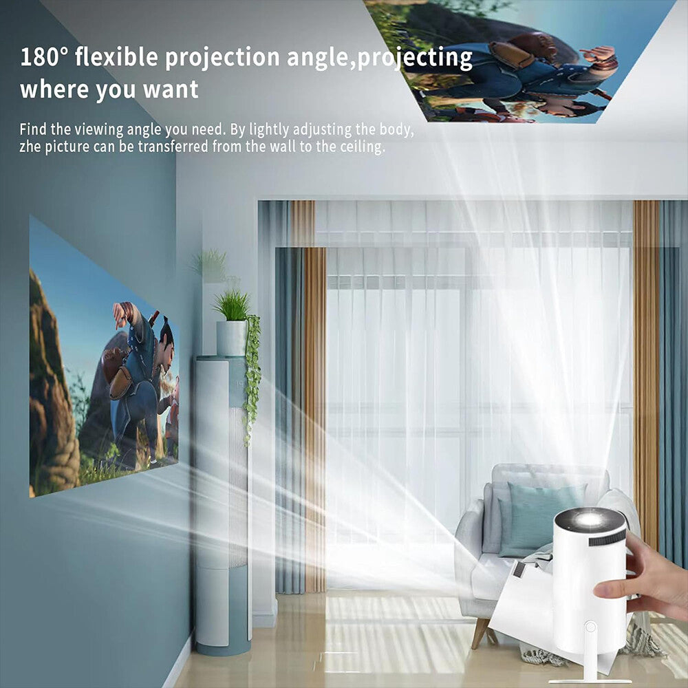 Projecteur 5G 4K Smart HD LED WiFi Bluetooth Android Office
