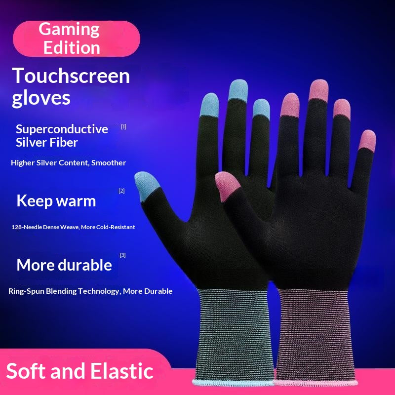 Gants à écran tactile chaud d'hiver ultra doux et respirant