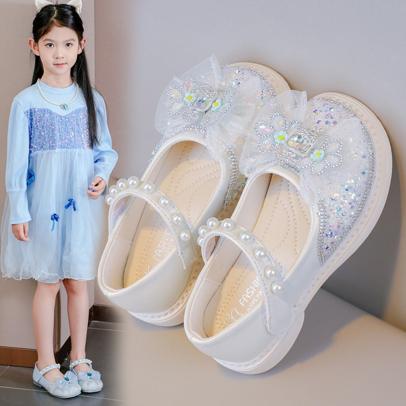 Chaussures de robe souple pour filles