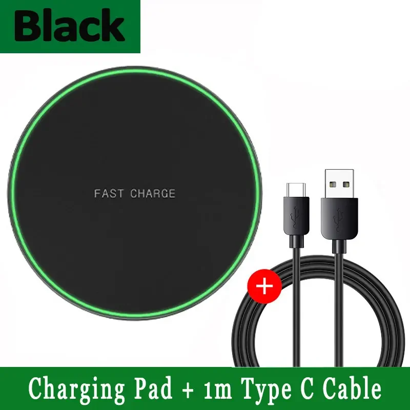 Chargeur sans fil rapide 30W pour 15 14 13 12 X Pro Max 8 Galaxy S23 Xiaomi charge sans fil