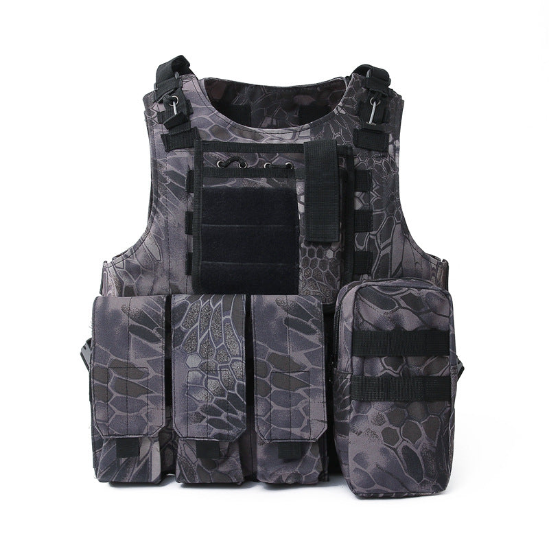 Tactical Vest Outdoor Airsoftwater Based Combat Steel Wire Bulletproof Et résistant au stab