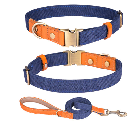 Cowhide chien collier anti lettering chien perdu