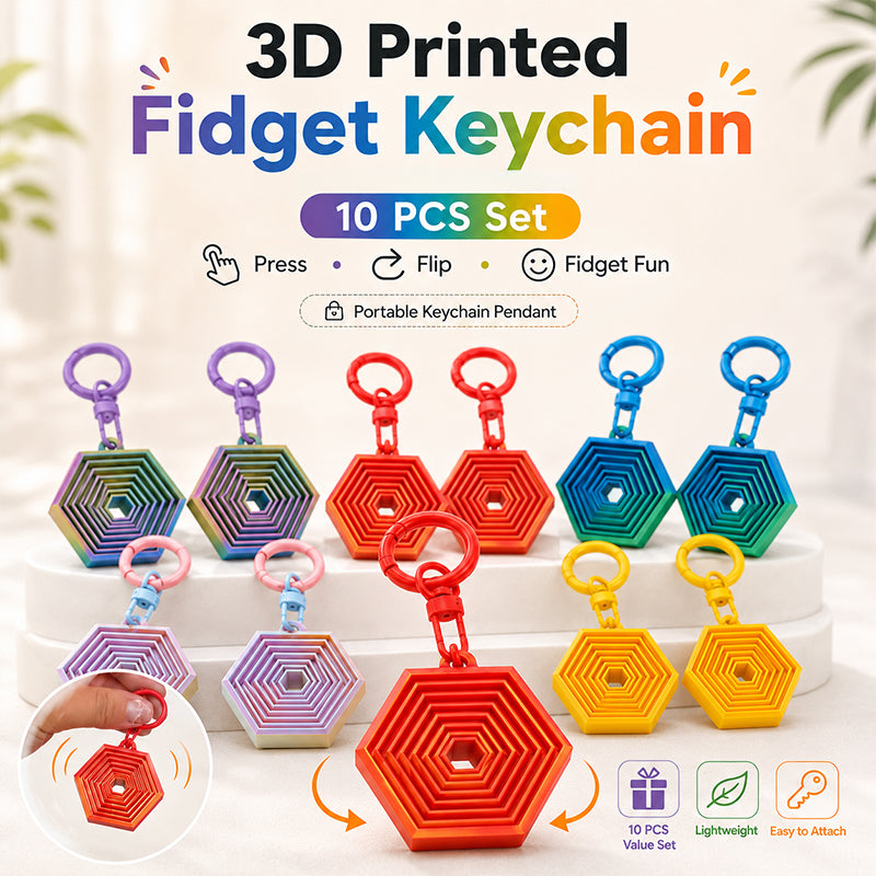 Clavier rotatif Hexagon Fidget
