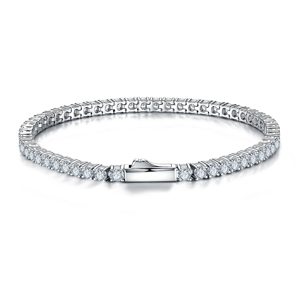 Bracelet de tennis Mozanite pour femmes