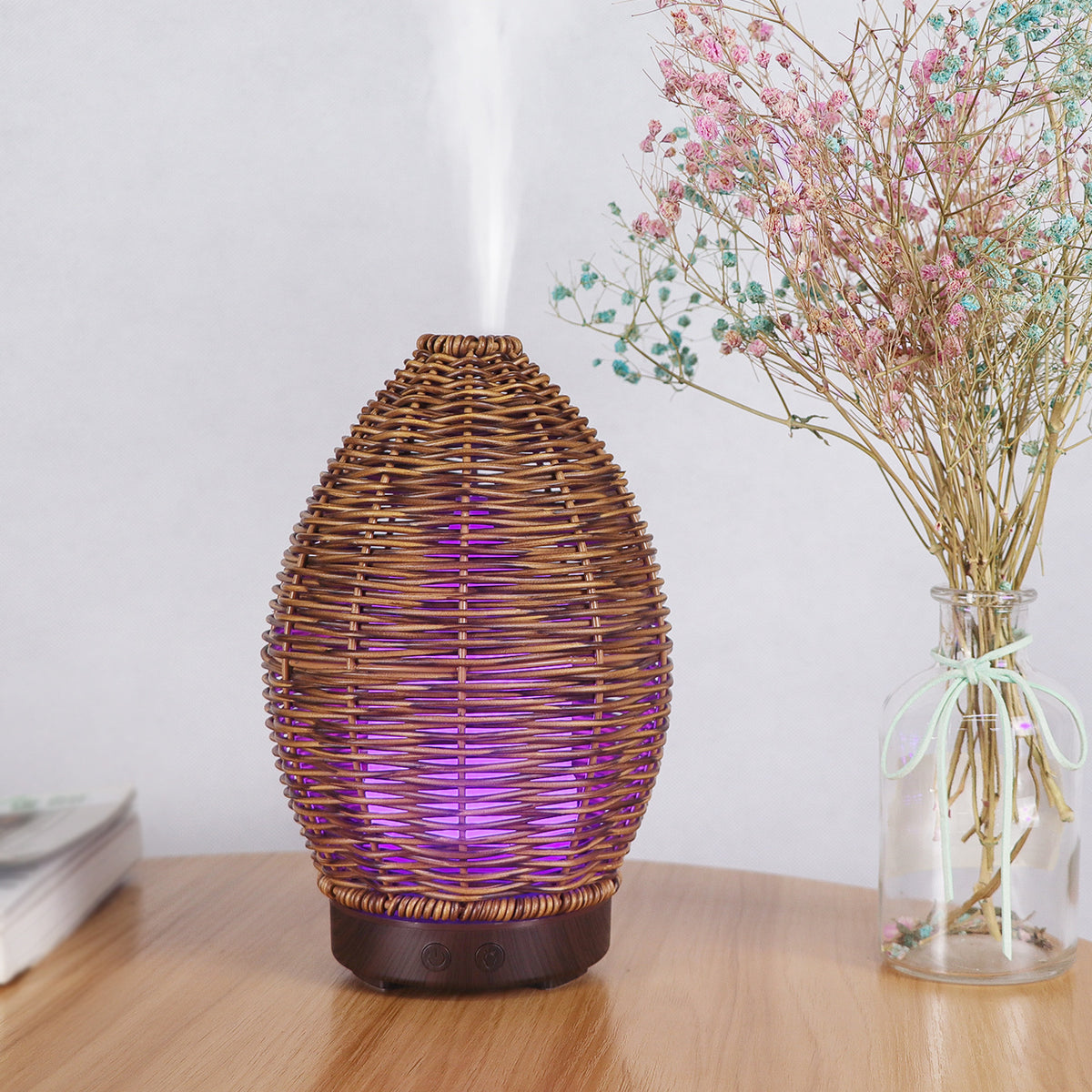 Accueil Mode Hollow Rattan Aroma Diffuseur