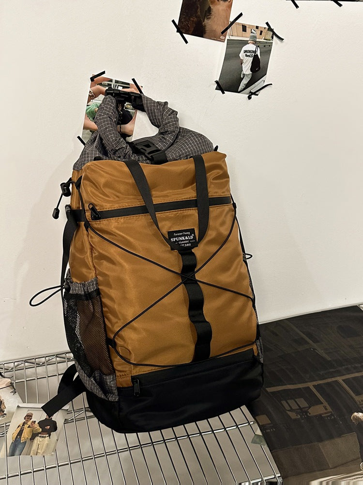 Personnalité Mode Sac à Dossac en Nylon Homme Grande Capacité