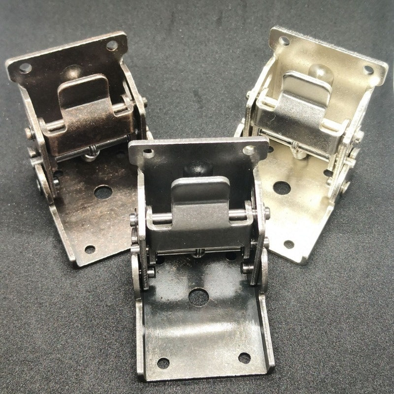 Raccordement de la table de repas Coin du pied Charnière pliante 0 à 90 degrés Invisible Auto-verrouillage