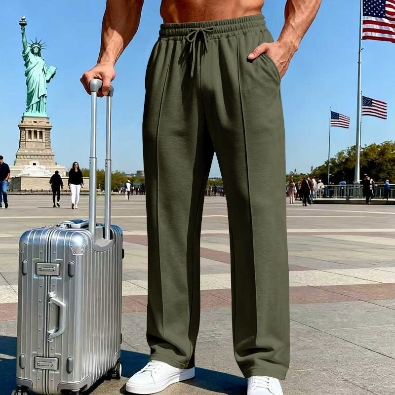 Pantalons en tricot casual pour hommes