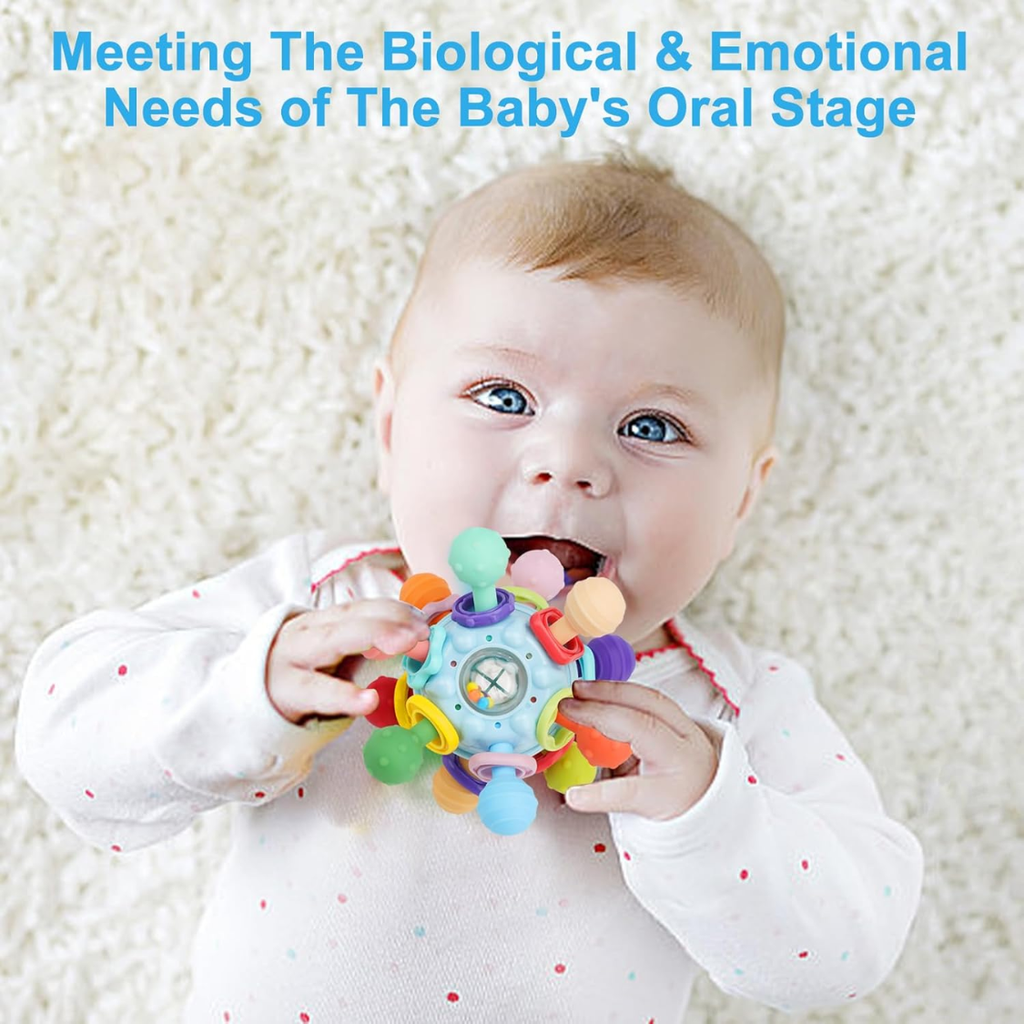 Jouets sensoriels de bébé Montessori pour jouets de dents de bébé pour bébés 0 3 6 9 12 18 mois