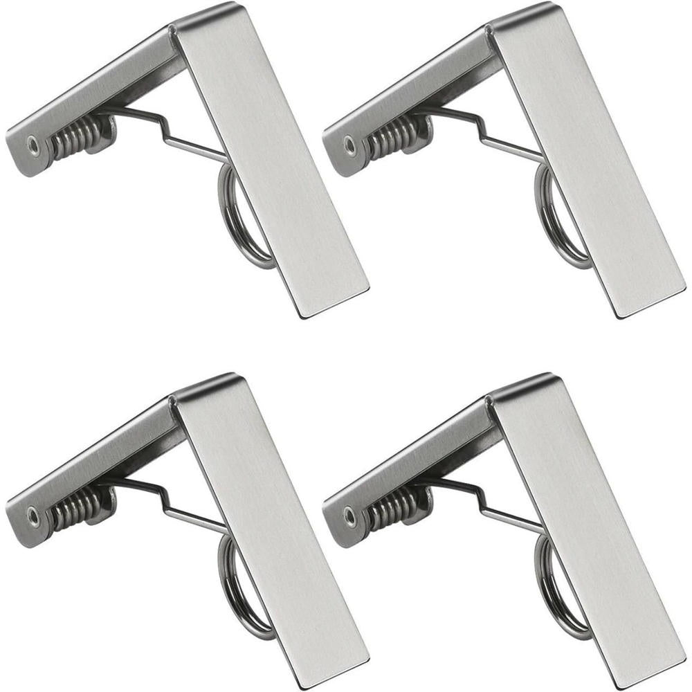 4 clips de nappe - Supports pratiques pour les occasions spéciales et l'utilisation quotidienne - Parti Acce