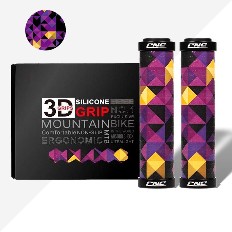 Vélo de montagne CNC Silicone Comfort Grips Vélo pliant 3D Universa