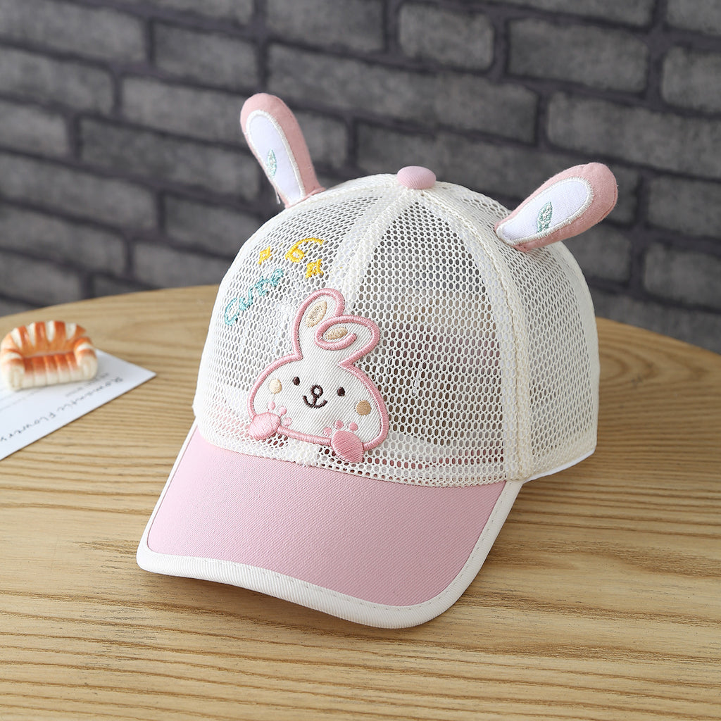 Animal de cartoon brodé doux et adorable pour enfants. Jolie casquette de baseball avec Brim. Ava