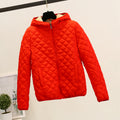 Cravate à capuche Épaisseur Lambswool Coton Coat Femmes Vêtements de dessus chauds