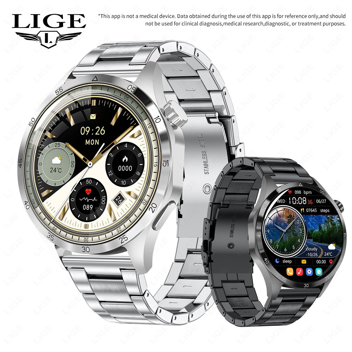 Sport Smart Watch Bluetooth appel étanche