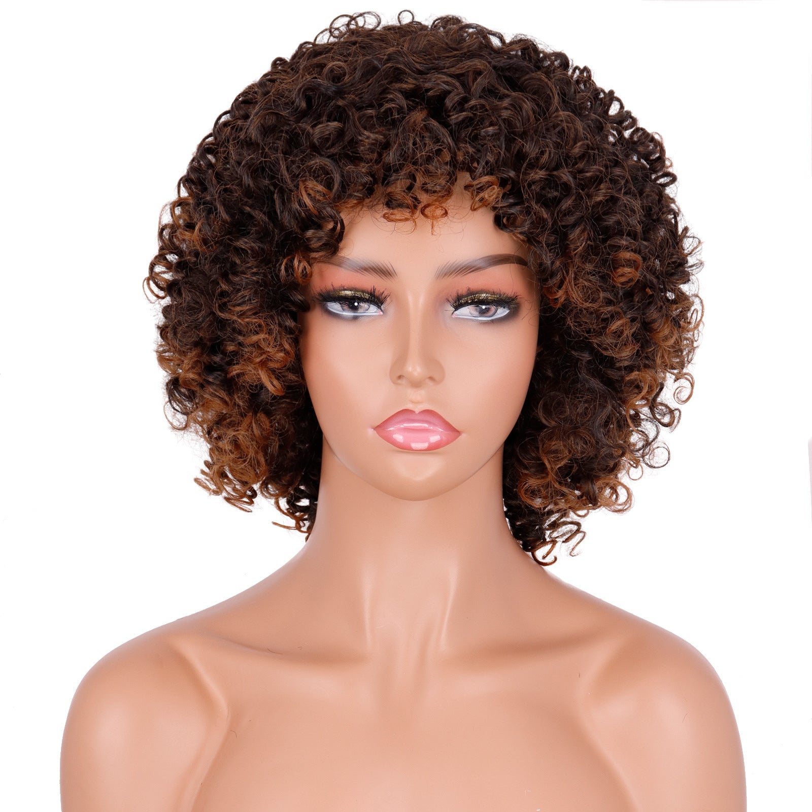 Wig Headgear pour femmes Fibre chimique européenne et américaine