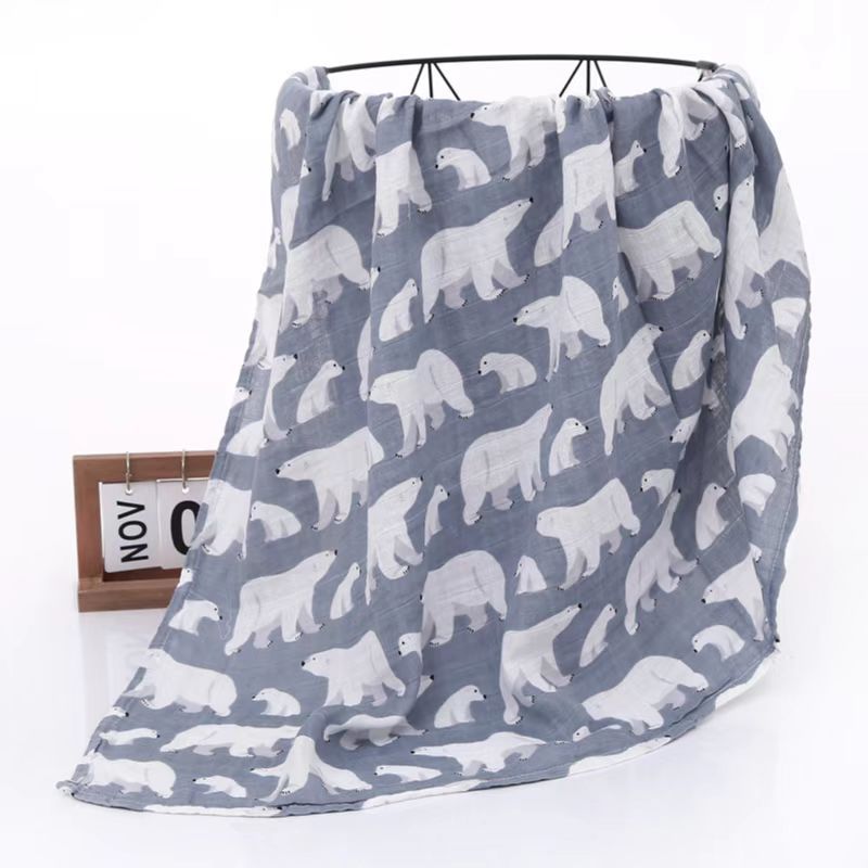 Serviette de bain Baby Blanket Gauze Sac Quilt