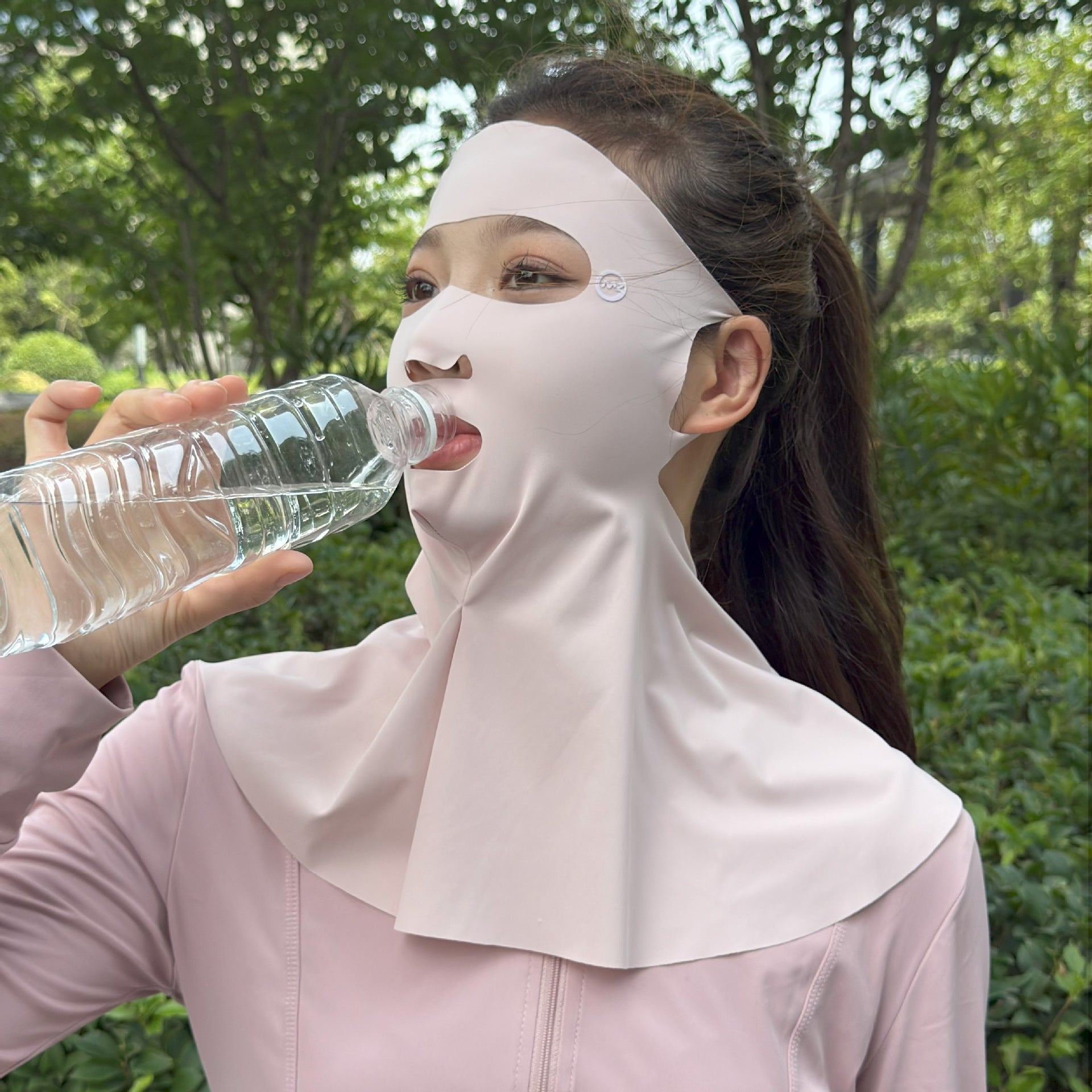 Masque visage protecteur du soleil pour les femmes Protection complète contre les UV