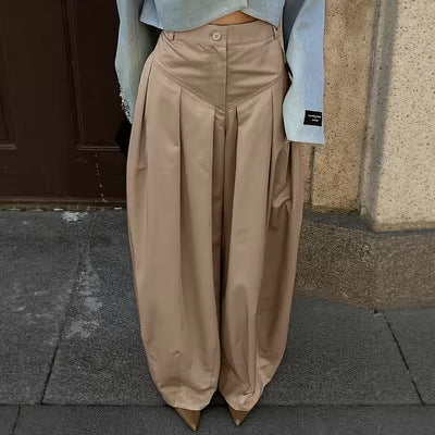 Pantalons de style rue à large jambe