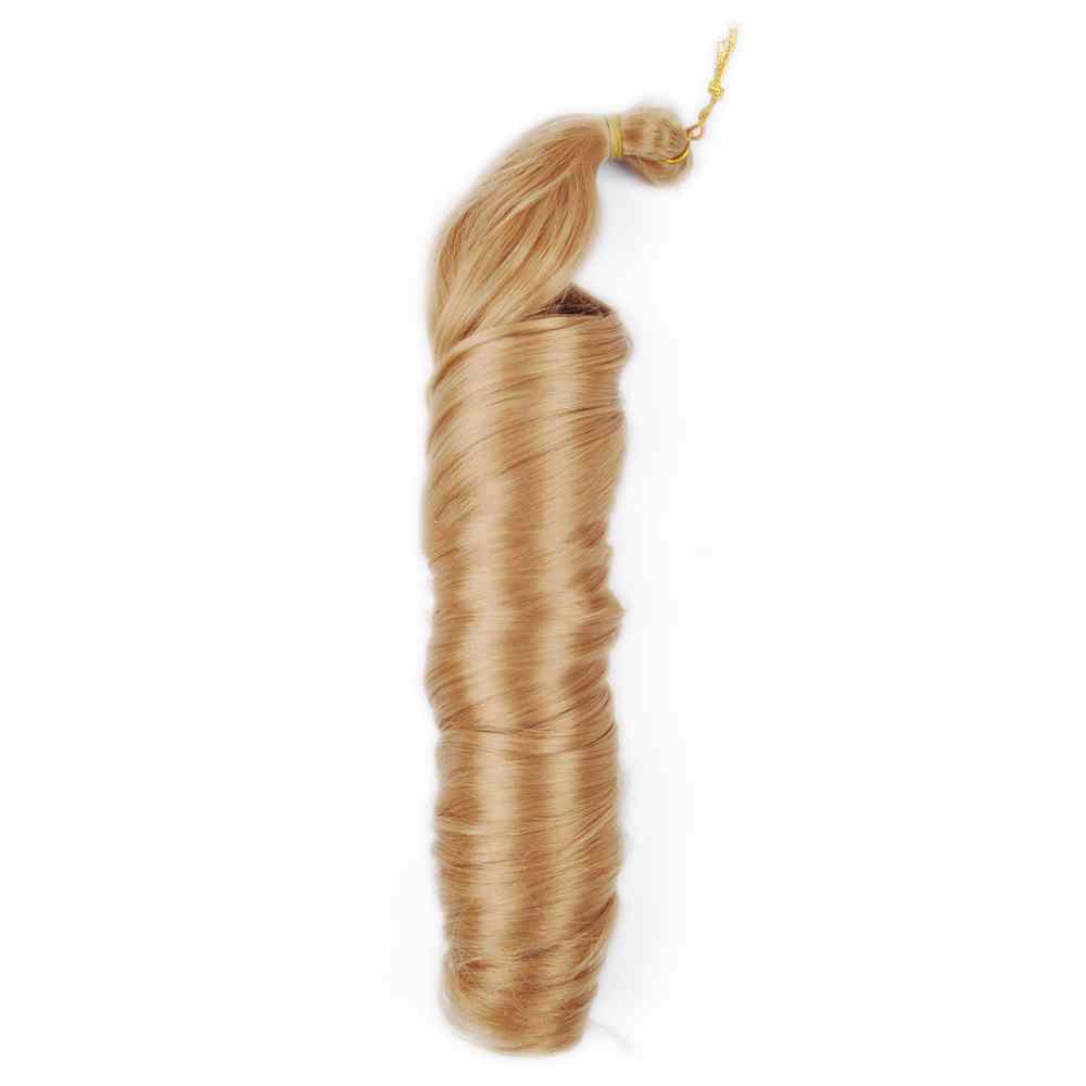 22 pouces Français Loose Wave Crochet tresses cheveux