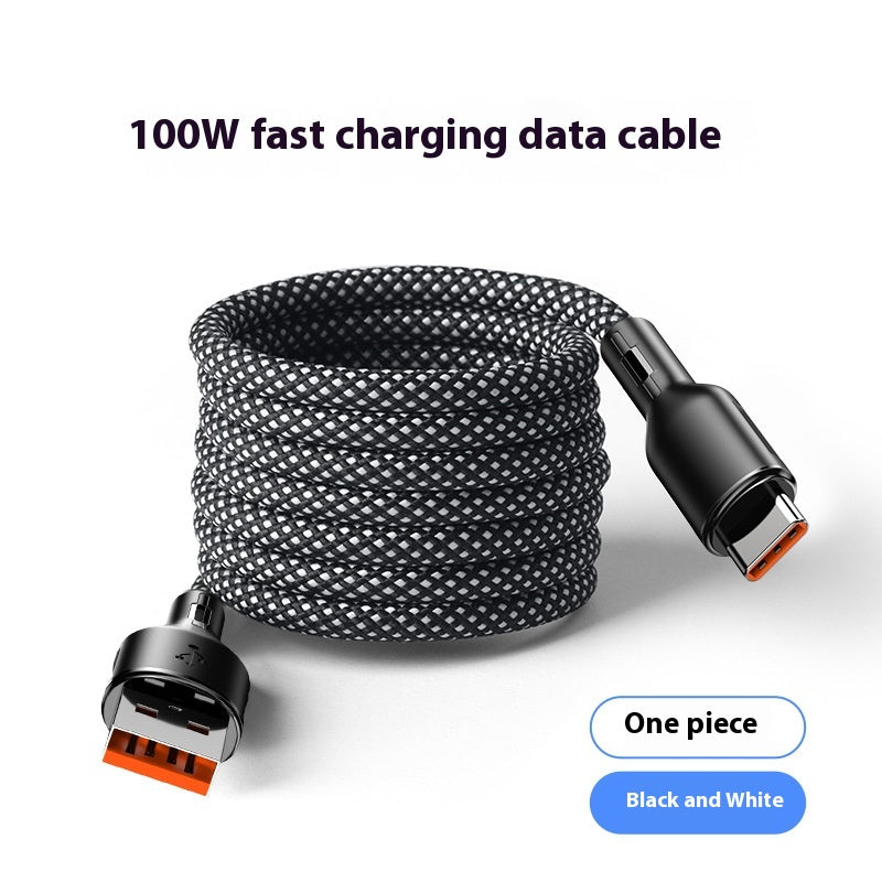 Support magnétique Câble de données de téléphone portable à corde magique