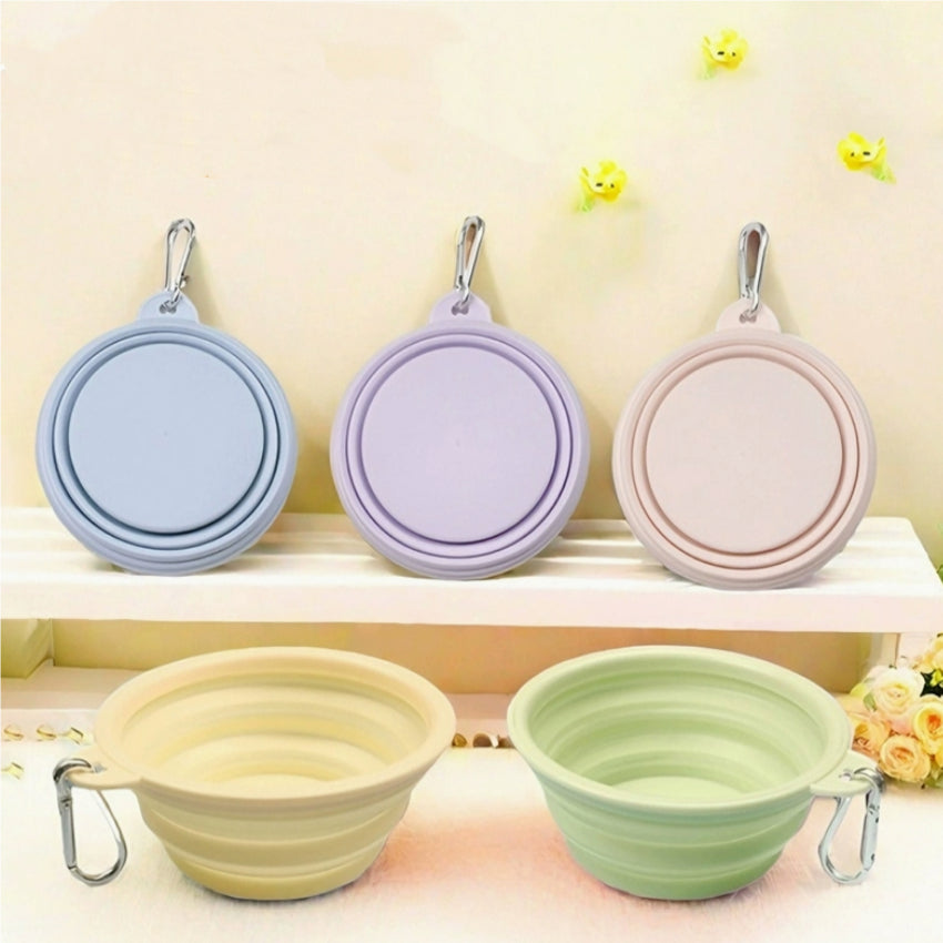 Portable Outdoor Folding Water Bowl