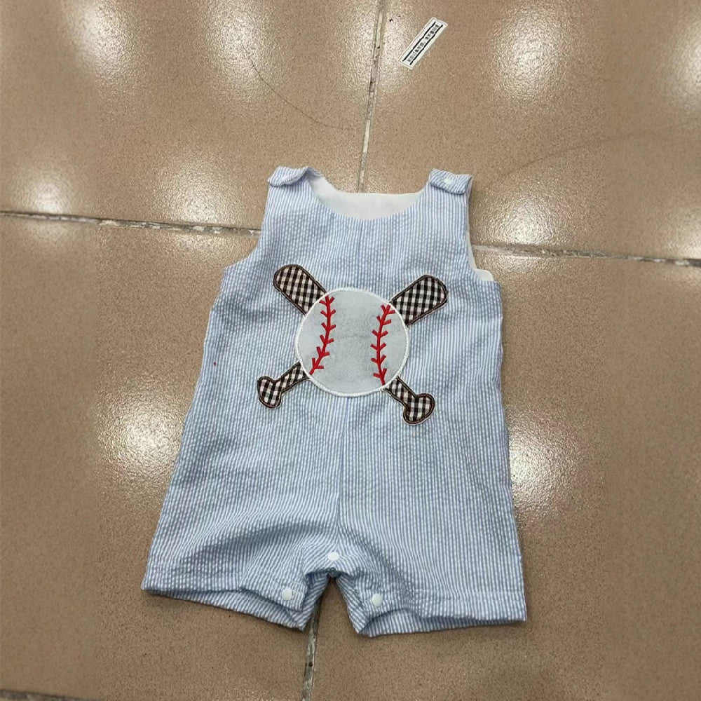 Fashion Boys Personnalité Baseball Vest Jumpsuit